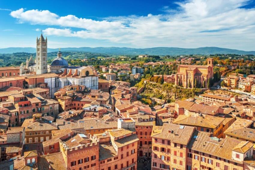 Appartamento a due passi da Piazza del Campo Siena Esterno foto